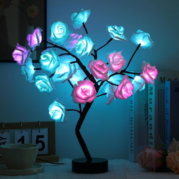 💥💥Final Day! Enjoy 50% OFF 💥-Rose Flower Tree Lamp 