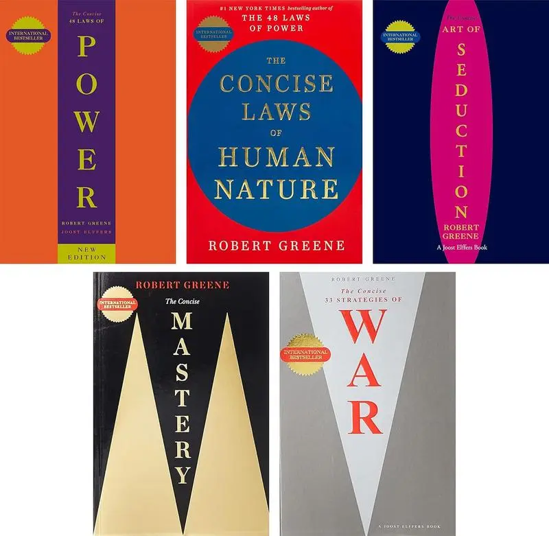 🔥Hot sale 49% off Robert Greene 5-Book Set (CONCISE EDITIONS) – Exact Copy Set