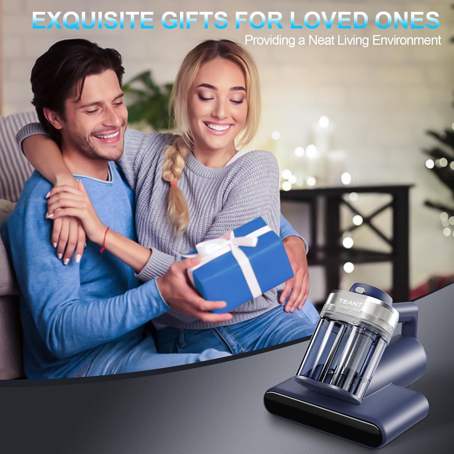 16kPa Bed Vacuum Cleaner: 149°F Heat & UV-C Sterilization ✨