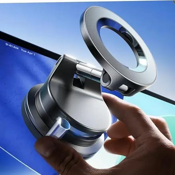 LISEN for Magsafe Car Mount, Magnetic Phone Holders for Your Car, Vacuum Phone Mount for Car Accessories for Women Men Interior Jeep BMW, SuctionPro Gifts Kits, for iPhone 17 Pro Max 16 15 14 13