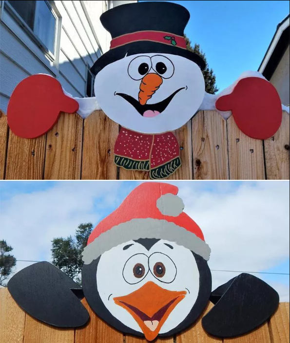 🔥Black Friday 70% OFF- 🎁🎅Santa Claus Fence Peeker Holiday Outdoor Decoration