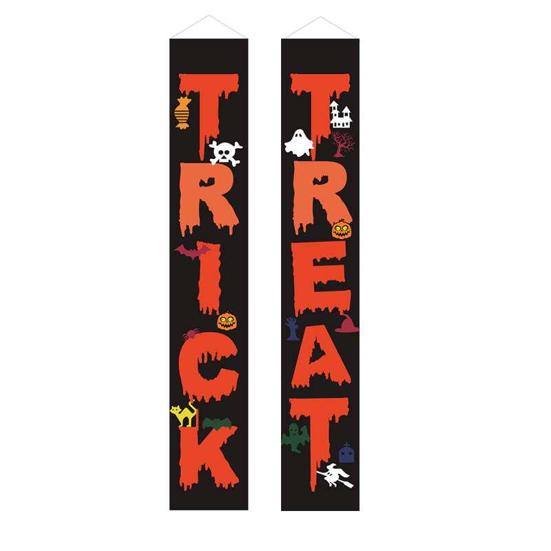 Halloween Decorations Porch Sign Set