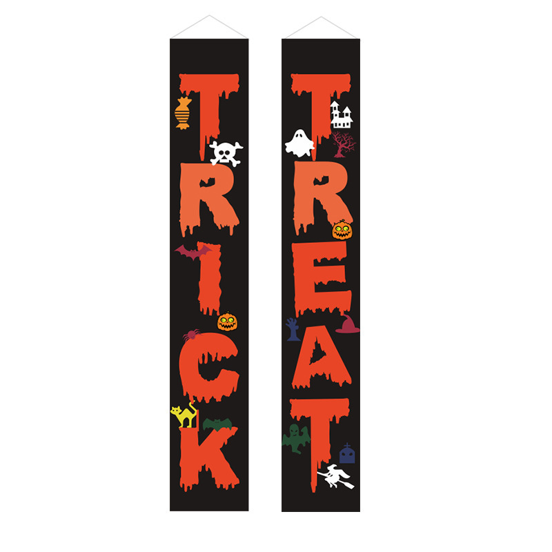 Halloween Decorations Porch Sign Set