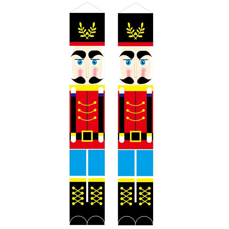 Merry Christmas Banner Christmas Porch