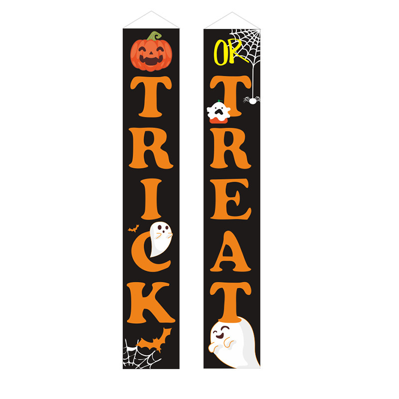 Halloween Decorations Porch Sign Set
