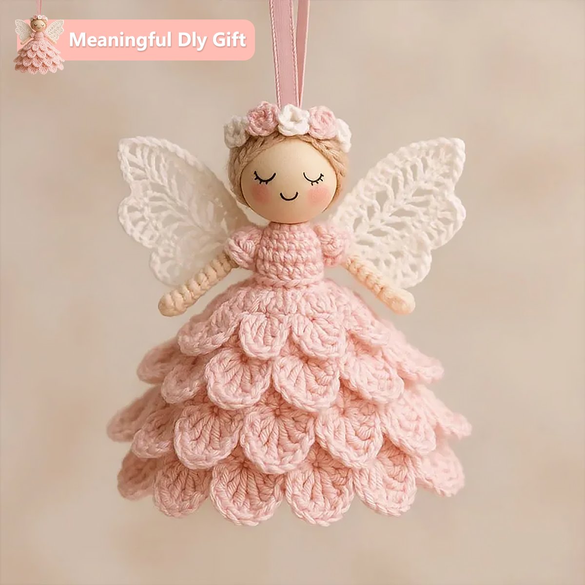 Flash Sale50K+ SOLD! - Handmade Crochet Angel Ornament