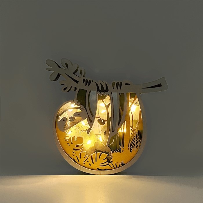 New Arrivals�? New Hollow Out Butterfly Creative Animal Home Lamp Decorative Wood Ornaments