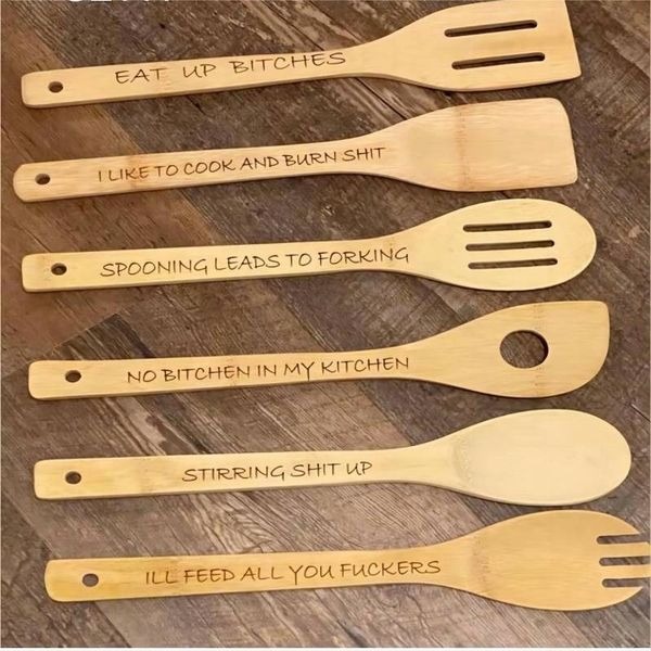🤣Funny Wooden Spoon Set