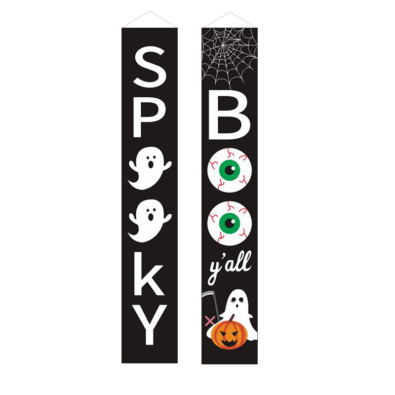 Halloween Decorations Porch Sign Set
