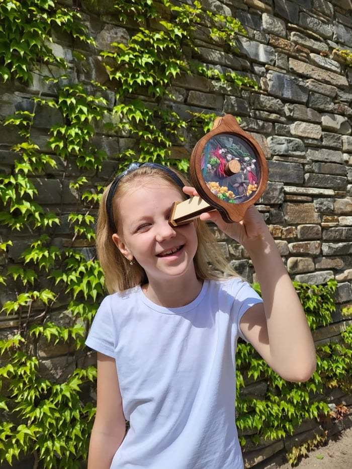 🌸Natural Wood DIY kaleidoscope-Buy 2 Free Shipping