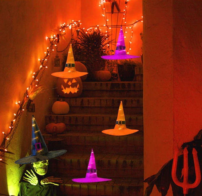 Glowing Witch Hat Hanging/Wearable