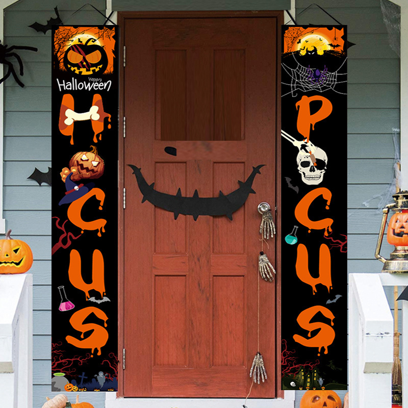 Halloween Decorations Porch Sign Set