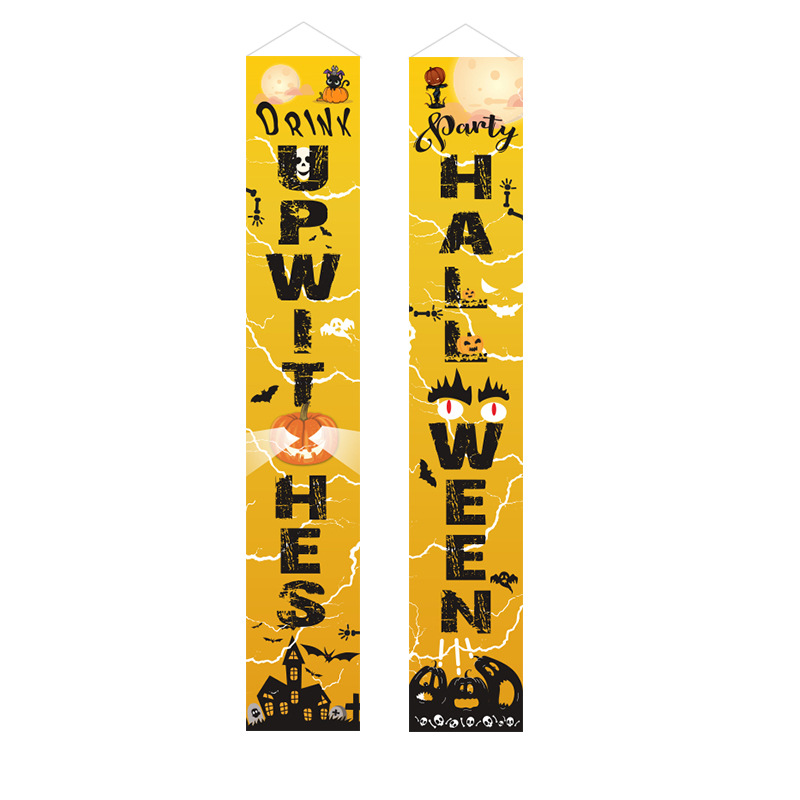 Halloween Decorations Porch Sign Set