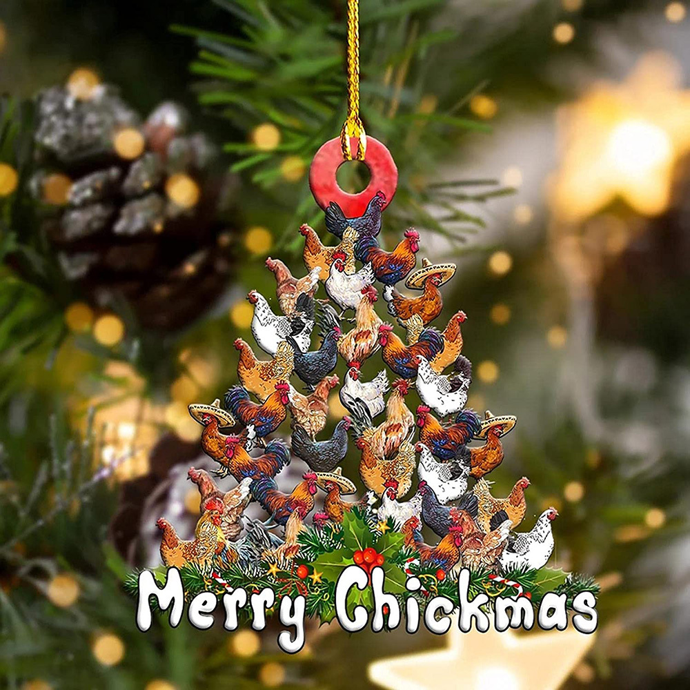 (🎅Christmas Hot Sale-49% OFF) Funny Animal Christmas Ornaments