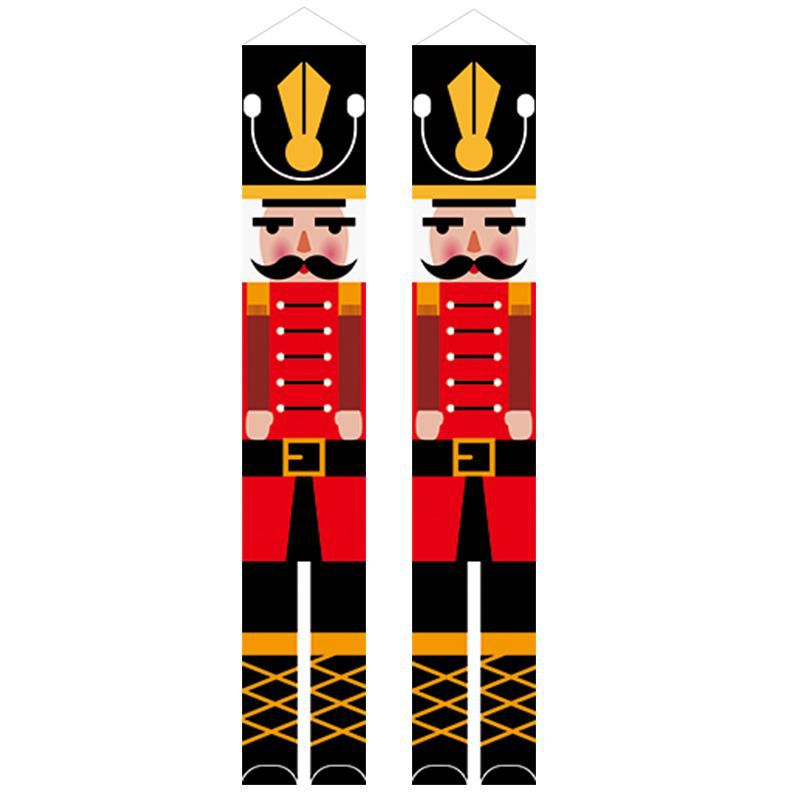 Merry Christmas Banner Christmas Porch