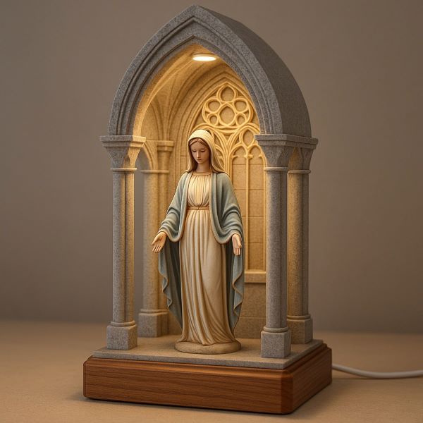 Virgin Mary decorative lamp