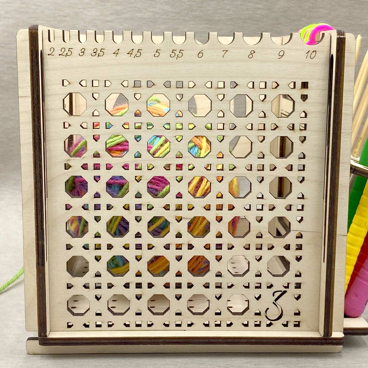 Last Day 49% OFF🎉 - All-in-one Wooden Yarn Bowl