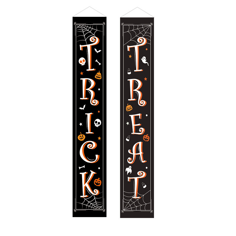 Halloween Decorations Porch Sign Set