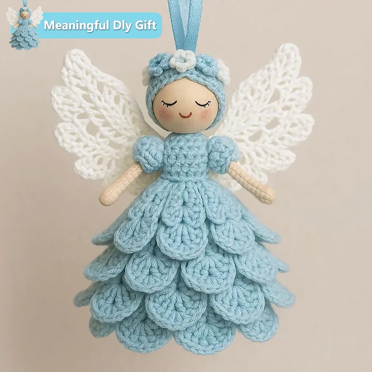 Flash Sale50K+ SOLD! - Handmade Crochet Angel Ornament