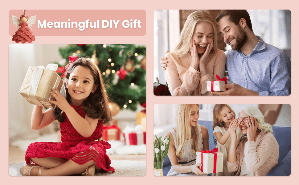 🏆Flash Sale⚡50K+ SOLD! - Handmade Crochet Angel Ornament