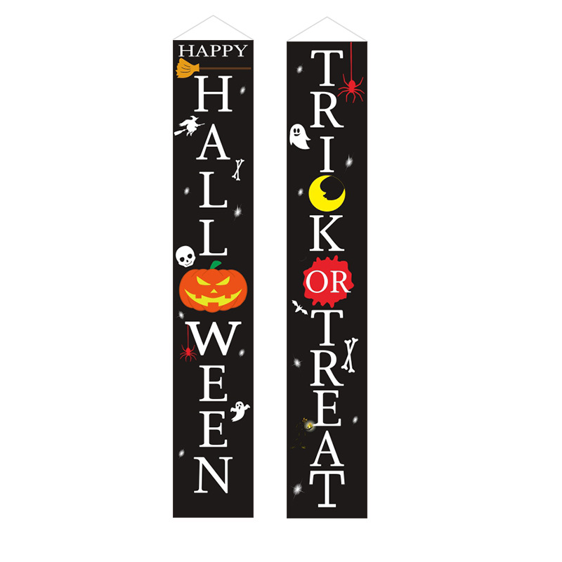 Halloween Decorations Porch Sign Set