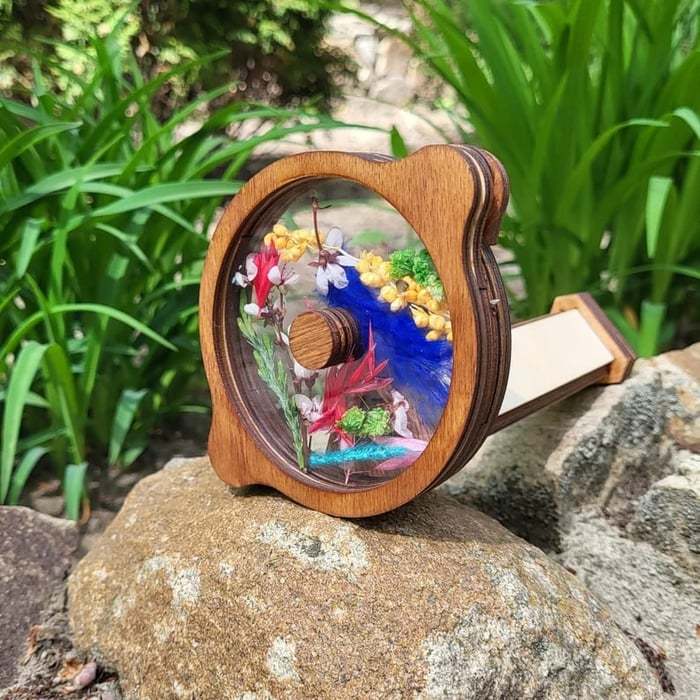 🌸Natural Wood DIY kaleidoscope-Buy 2 Free Shipping