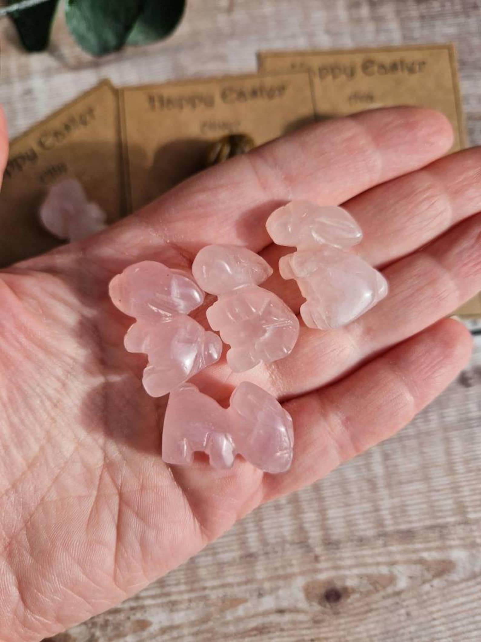 Cute Personalised Easter Bunny Crystal