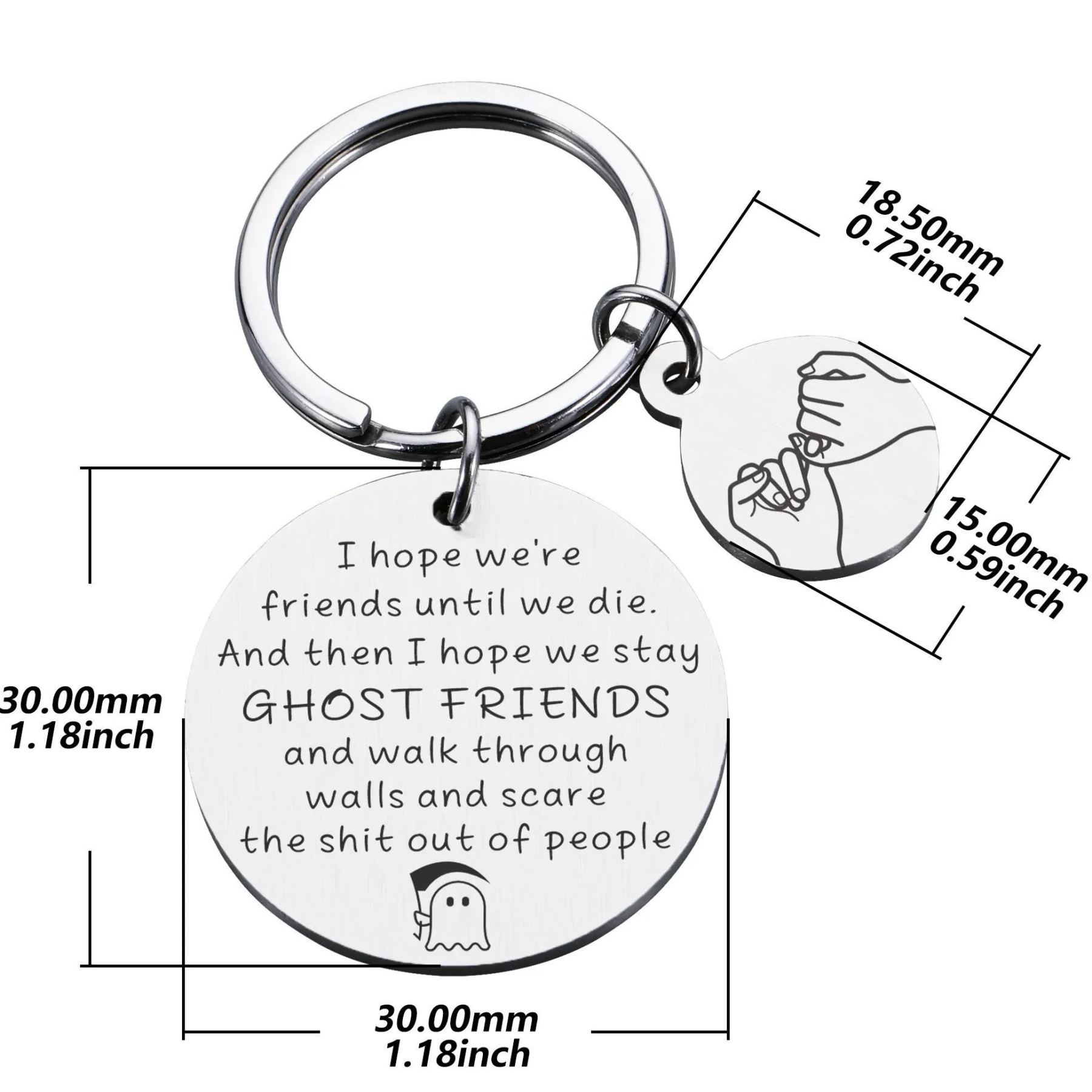 Best Funny Friends Keychain Gifts To Your Best Friends