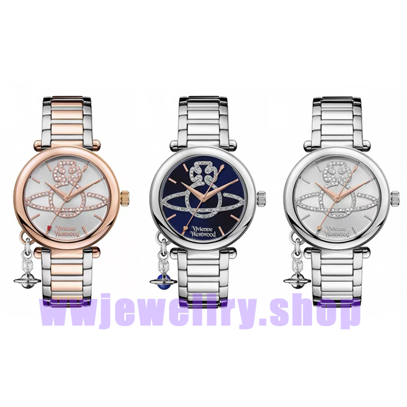 Saturn Orb Pendant Watch