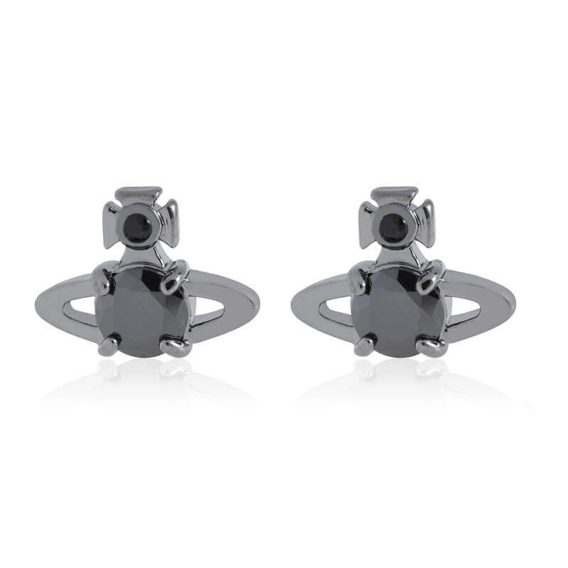 REINA Four Claw Zirconia Earrings