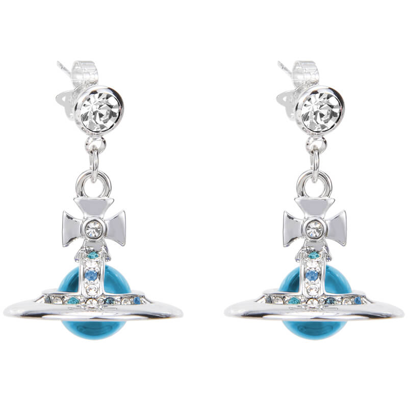 10mm ORB Classic Saturn Earrings