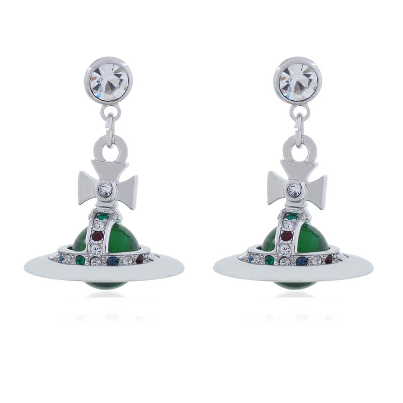 10mm ORB Classic Saturn Earrings