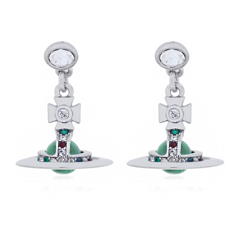 6mm ORB Classic Saturn Earrings