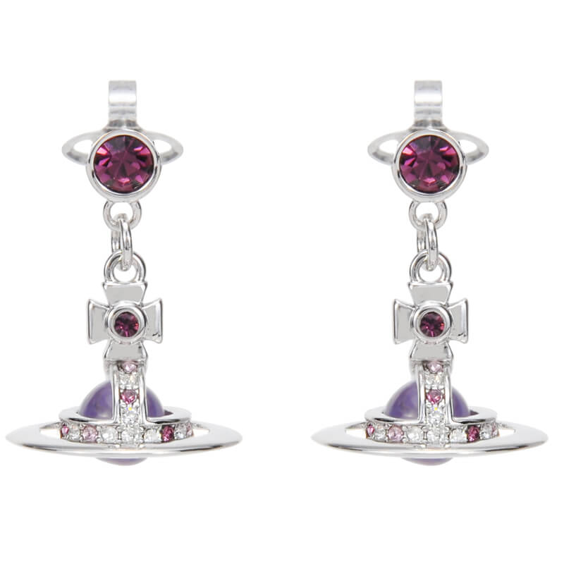 6mm ORB Classic Saturn Earrings