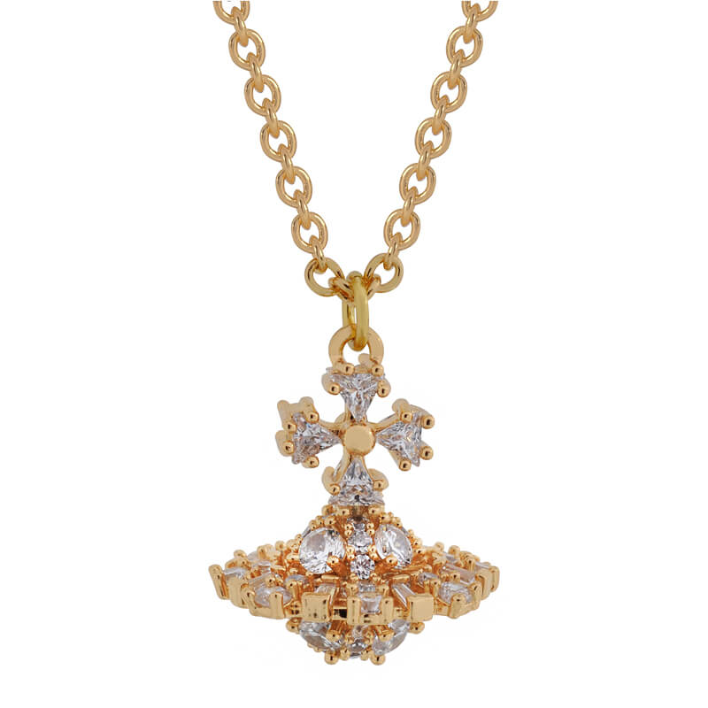 IRINA Cubic Alien Stone Small Necklace