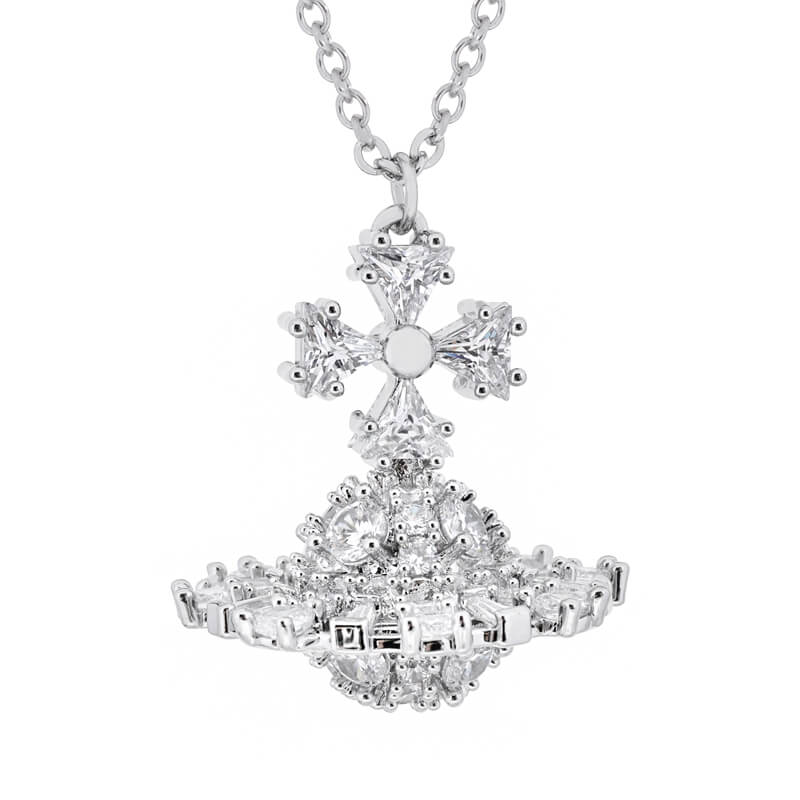 IRINA Cubic Alien Stone Small Necklace