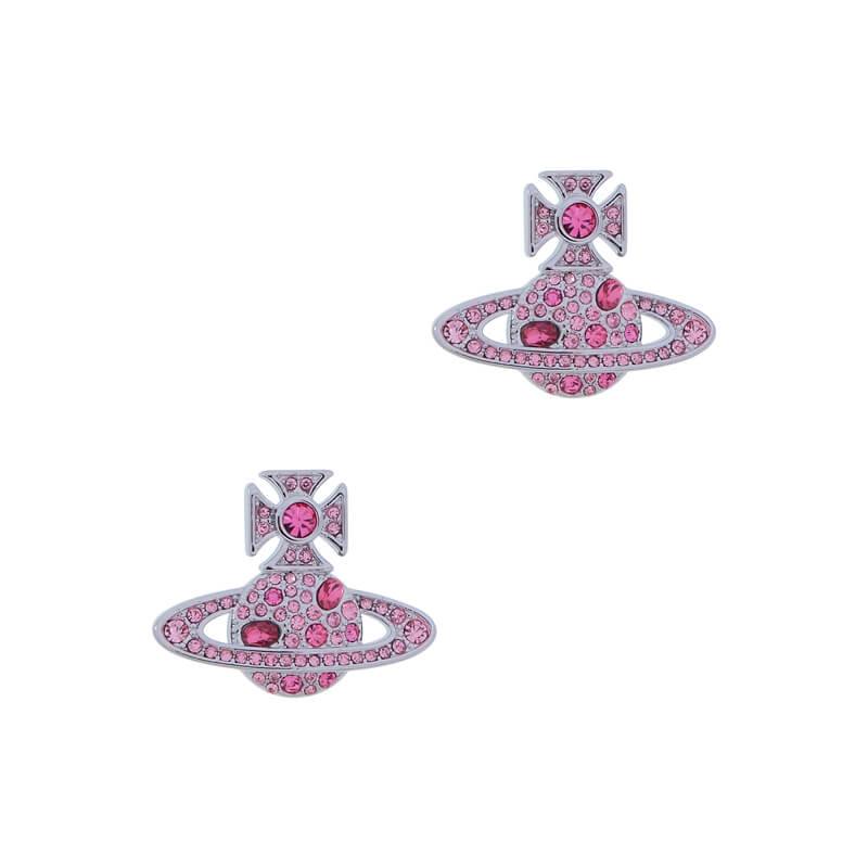 FRANCETTE Full Diamond Saturn Earrings