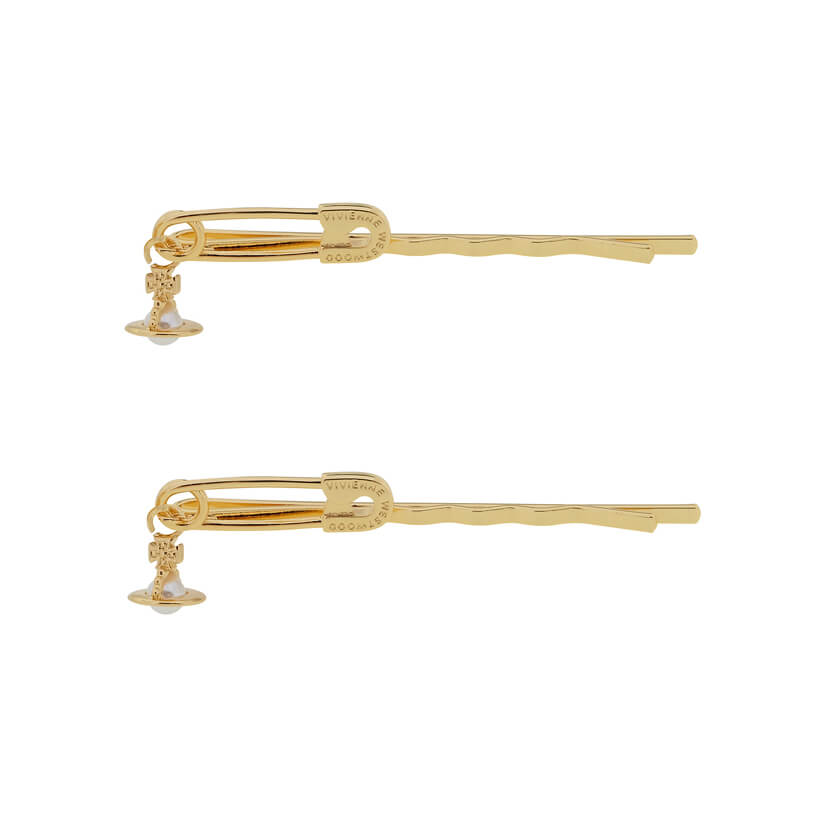 Pin Saturn Pendant Hair Clip