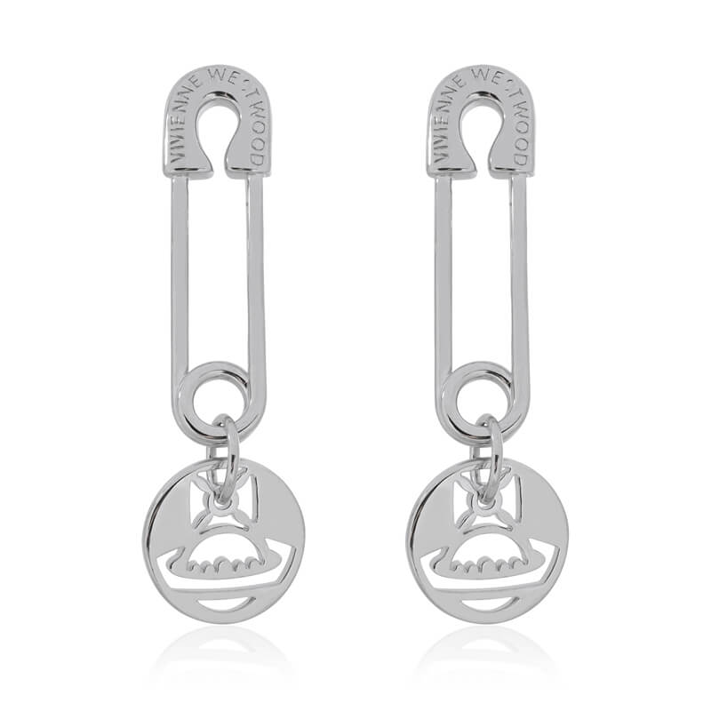 IMOGENE Round Pin Earrings