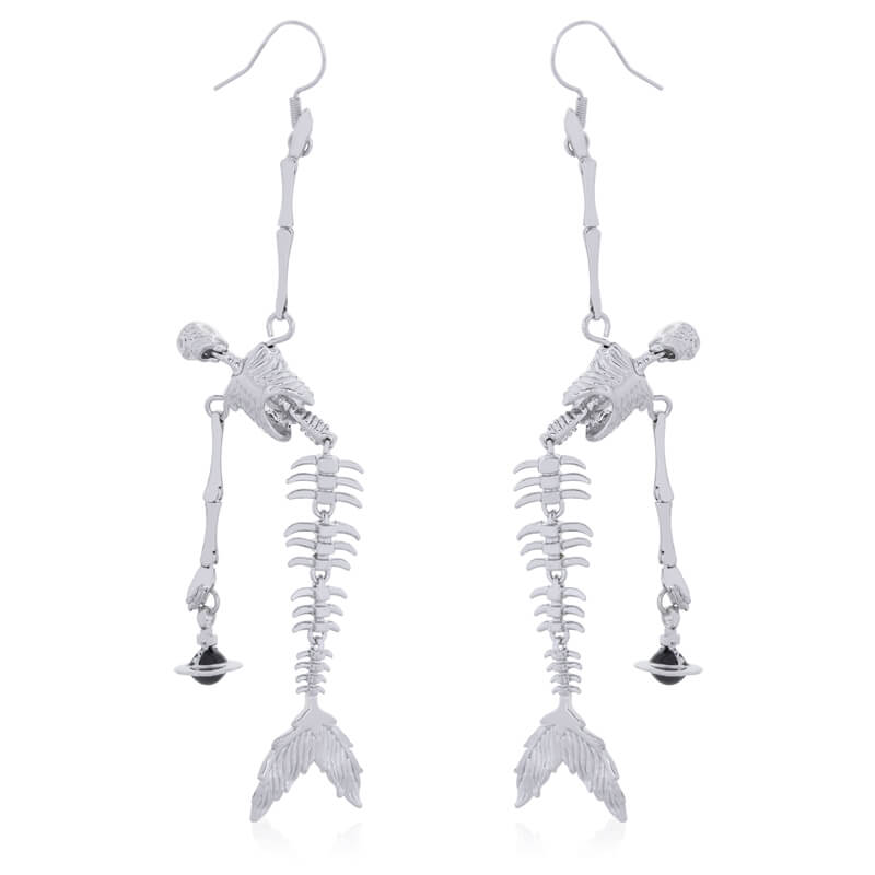 Mermaid Bone Earrings