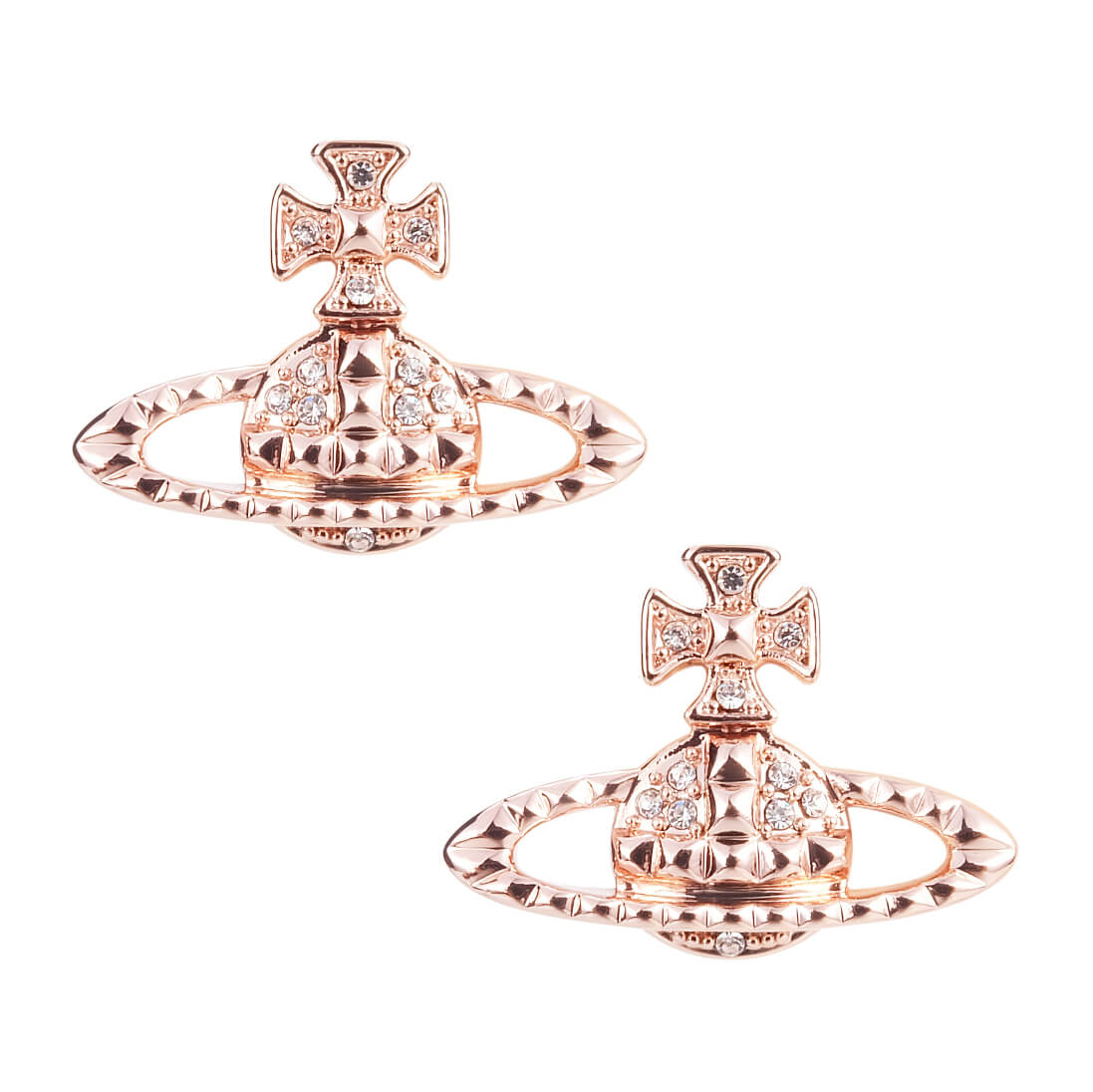 Studded Saturn Earrings