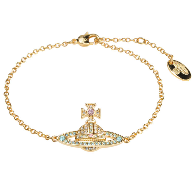 KIKA Full Diamond Saturn Bracelet