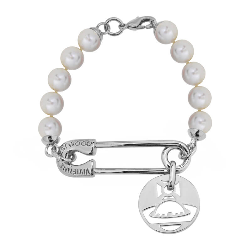 IMOGENE Pin Round Large Pearl Bracelet