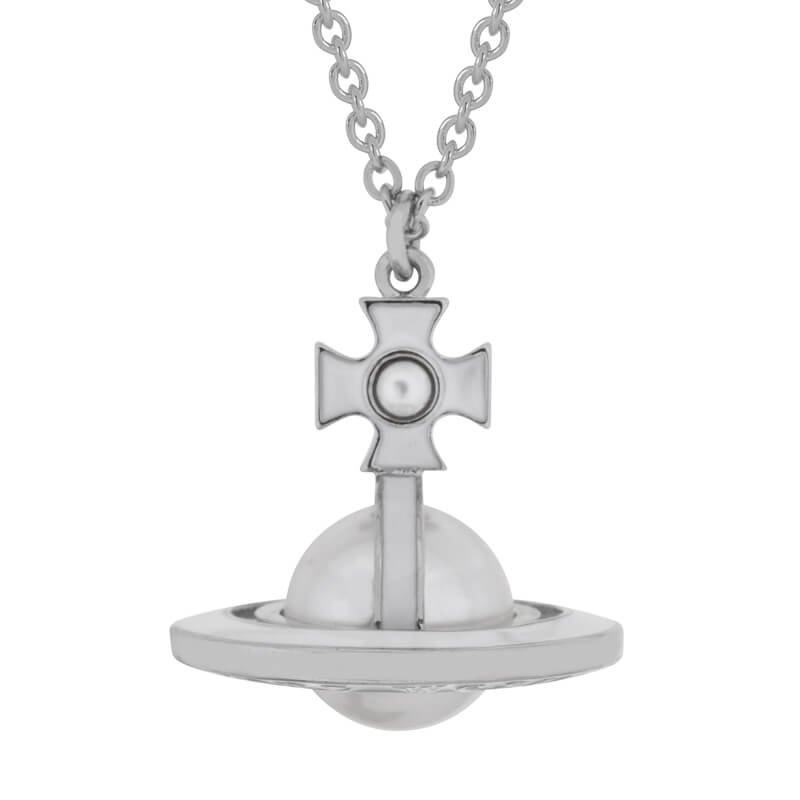 Lacquered Pearl ORB Necklace