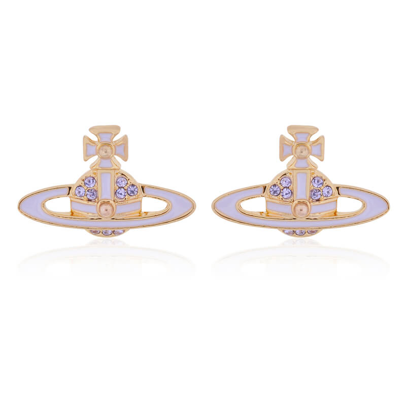 Saturn Diamond Earrings