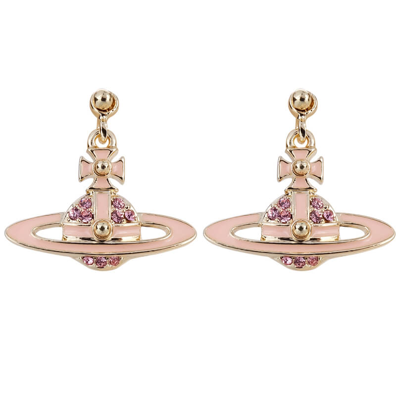Saturn Diamond Earrings