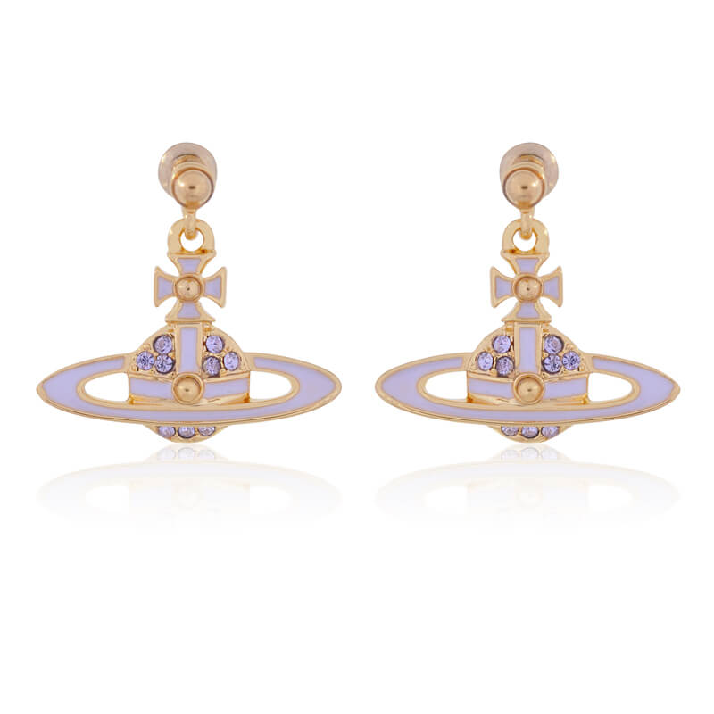 Saturn Diamond Earrings