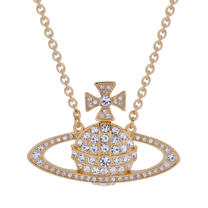 Large Saturn Necklace