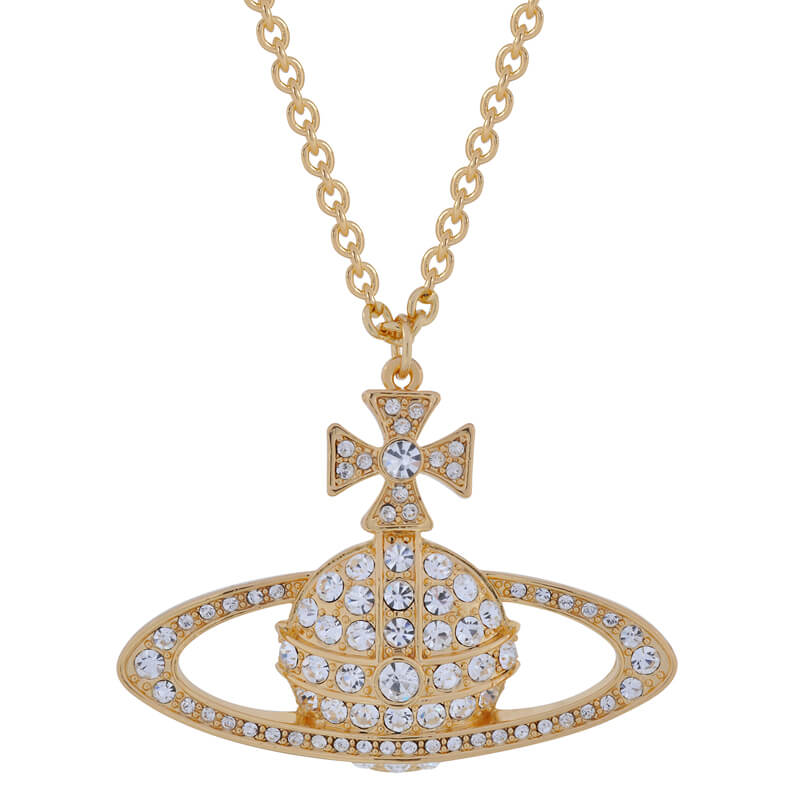 Large Saturn Necklace