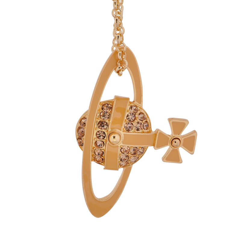 Lean Lacquered Saturn Necklace（All 4 colors）